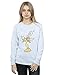 Produktbild Disney Damen Beauty and The Beast Lumiere Distressed Sweatshirt Sport Grau Large