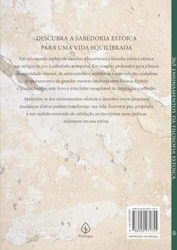 365 ensinamentos da filosofia estoica: Descubra a Sabedoria Estoica Para uma Vida Equilibrada