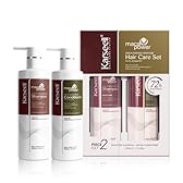 Karseell Collagen Hair Treatment Repair Conditioning, Shampoo and Conditioner Set for Dry Damaged Hair All Hair Types 16.9floz + 16.9floz