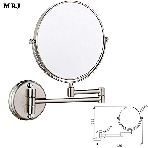 Miroir de maquillage mural pliant pour optimiser votre routine beauté - 3