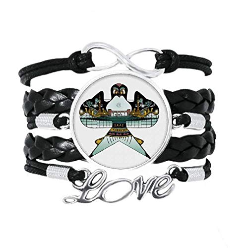 Cerf-volant bracelet amour en cuir le cadeau culturel idéal