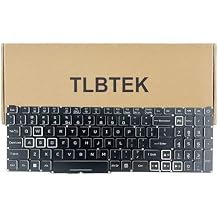TLBTEK Backlight Keyboard Replacement Compatible with Acer Nitro 5 AN515-45 AN515-46 AN515-47 AN515-55 N20C1 AN515-56 AN515-57 AN515-58 AN517-41 AN517-45 AN517-52 AN517-55 AN517-53 Series Laptop