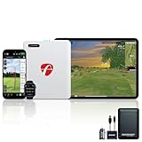 FlightScope Mevo Gen2 Portable Golf Launch Monitor and Simulator | 18 Swing Data Parameters, 8 E6 Simulation Courses, GPS Overview and Shot Tracer | Indoor and Outdoor, Signature Series Power Bundle