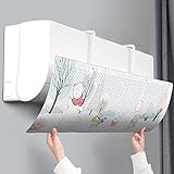 HUBUISH Adjustable Foldable Air Conditioner Deflector Confinement Air Deflector Outlet Air Wing Air...