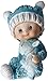 Mopec Figura Pastel bebé para bautizos, Azul, 10 cm