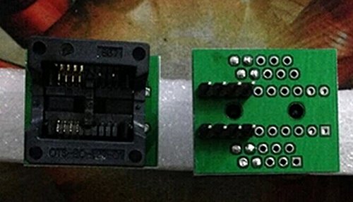 Gimax 50PCS/lot 150mil SOP8 to DIP8 IC socket Programmer adapter Socket OTS-16-03 for 24xx 93xx eeprom