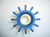 Globe 100J Run-Dry® Marine Impeller for Jabsco 13554-0001, Johnson Pump 09-812B-1, Sierra Marine 18-3306, Yamaha GTA-12457-00, Yanmar 119773-42600-01