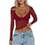 Leaflace Semi Burgundy
