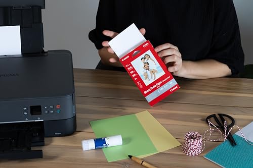 Canon GP-501 10 x 15, Brillant 200 g, 100 Feuilles, Noir, 1 - Pack