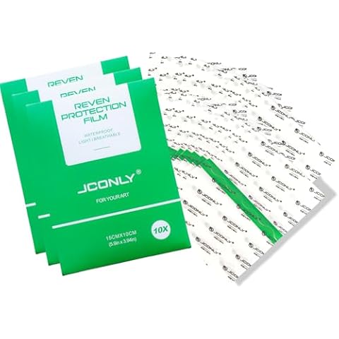 Waterproof Tattoo Aftercare Bandage 30PCS - 4 in x 6 in Second Skin Tattoo Cover Convenient Quick Tattoo Protection Tattoo Wraps for Healing Cover