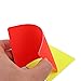 Sndperiexam 10pcs Red Yellow Referee Card Set Sports Soccer Referee Warning Cards for Football Soccer Coach and Referee Gear