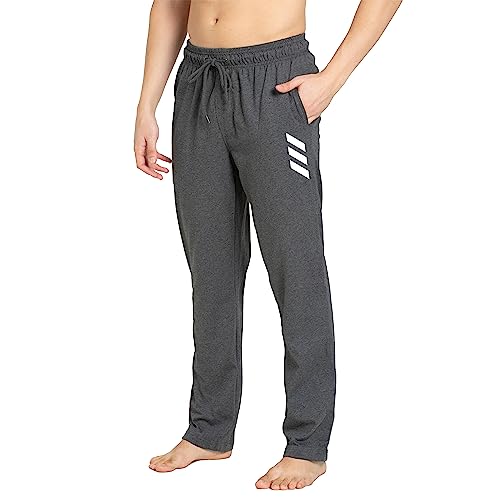 Image of KART BLACK Plus Size Track Pants for Men | Track Pant for Men | Casual Fit Comfortable Track Pant