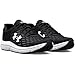 Under Armour Men's Charged Assert 10, (001) Black/Black/White, 12, US