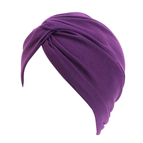 beauty YFJH Chemo Sleep Turban Wrap Cap Hat for Cancer Patient Hair Loss