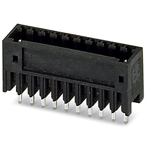 PHOENIX CONTACT MCV 0,5/3-G-2,5 THT Leiterplattengrundleiste, 0.5 mm² Nennquerschnitt, 3 Anschlüsse, MCV 0,5/..-G-THT Artikelfamilie, 2.5 mm Rastermaß, 3.5 mm Pinlänge, Schwarz, 50 Stück