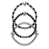 FOCO San Antonio Spurs NBA 3 Pack Beaded Friendship Bracelet