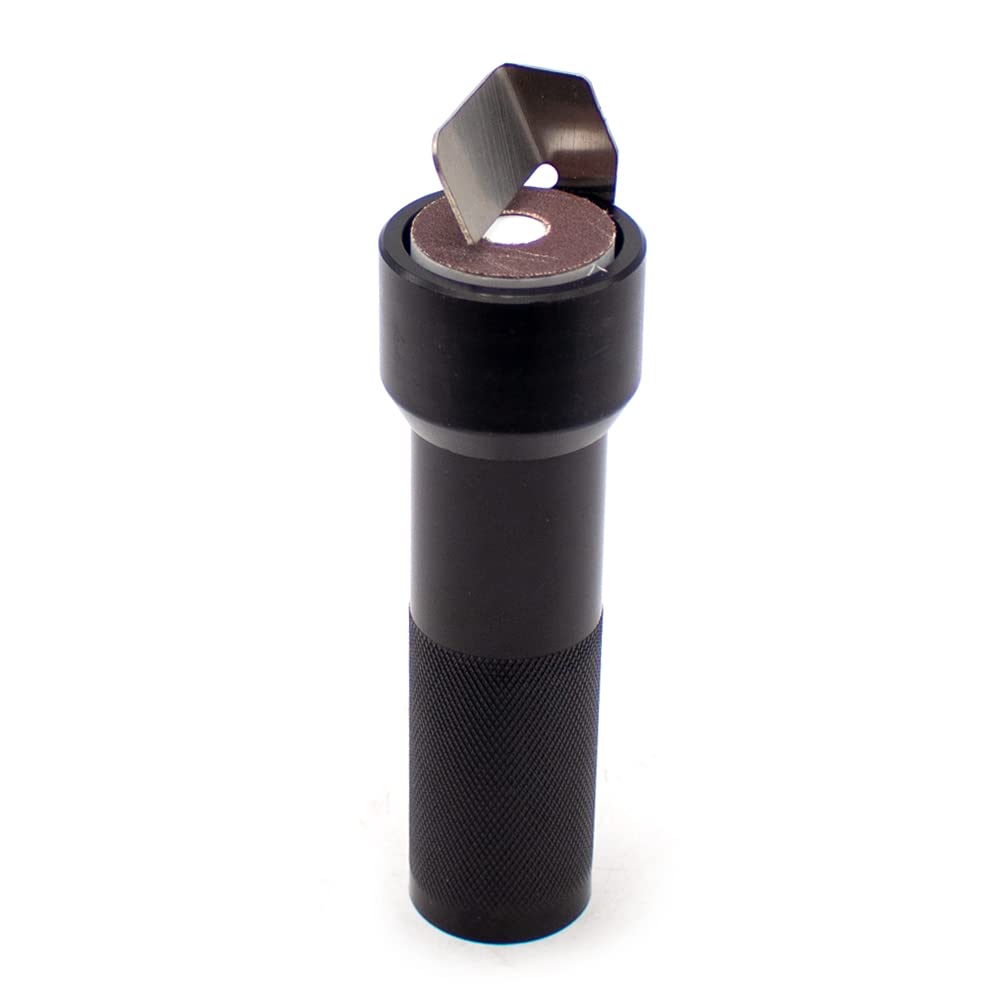 Toplionace Herramienta de Afilado de Tijeras de ángulo Fijo, Afilador de Tijeras de Sastre Portátil, Afilador de Cuchillos de Cocina, Máquina Afiladora de Bordes, 8000rpm