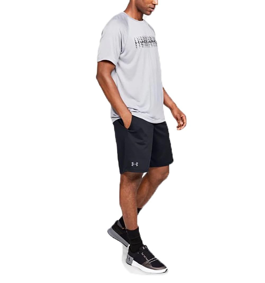 Under Armour Shorts de Malla técnica para Hombre, Azul