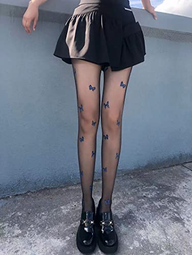 Image of Sahabowi Women Tights, Sheer High Waist Pantyhose, Vintage Control Top Stockings, Siwa 2