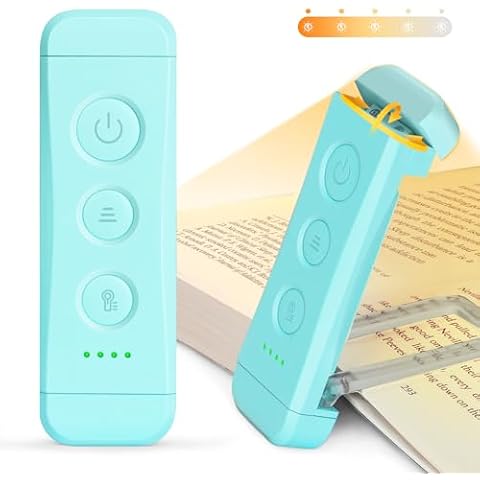 Glocusent Portable Reading Light with Dimming Cover