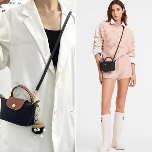 Image of Crossbody Strap Compatible for Longchamp LP Xtra XS Pouch, Conversion Kit,GOLD Hardware