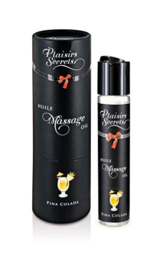 Plaisirs Secrets Huile de Massage Comestible Pina Colada 59 ml Cover
