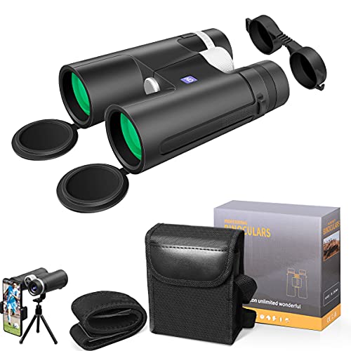 Aoaoy Fernglas 12x42 HD Kompakte Ferngläser Wasserdicht für ErwachseneKinder und Kinder, Fernglas mit BAK4-Prismen und… – Bild 8