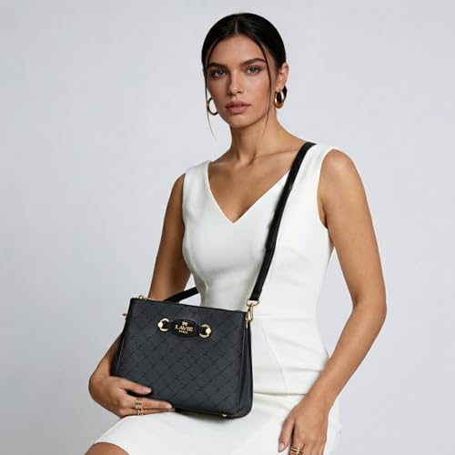 Image of LAVIE PARIS Women's Melvin 5 Compartment Crossbody Sling Bag | Ladies Purse Handbag | Gift for Women