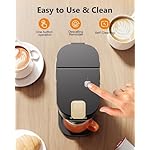 Tastyle Single Cup Coffee Maker for K & Ground Cups, Mini Coffee Maker with Portable Handle, 150-300ml Beer Size for Travel, Camping, Office, RV and Bedroom, 120V, Black and Gold - Image 6