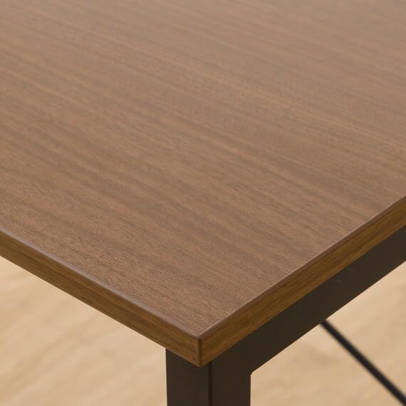 ニトリ デスク N エリン 90 ミドルブラウン 幅90cm]デスク(Nエリン 90 MBR) 【1年保証】 【期間限定価格：11