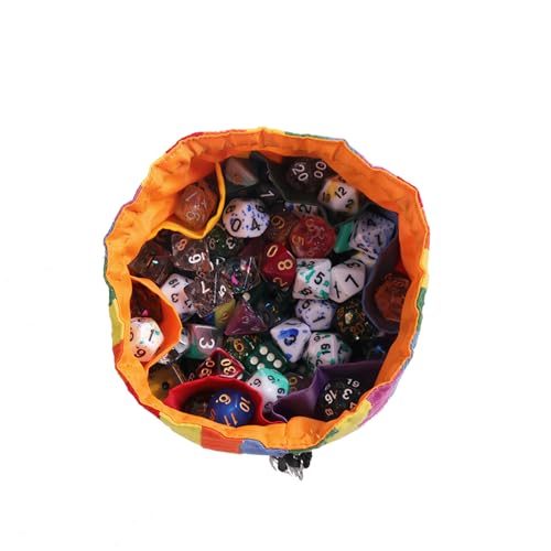 Bolsa para Dados de Mahjong con Cordón Arcoíris miniatura 5