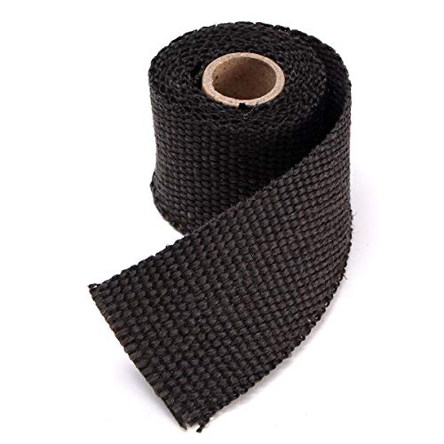 1.5M Exhaust Header Pipe Heat Wrap Manifold Turbo Shields Insulation Roll Tape Motorcycle Black Model No_Alindnk725-image-11