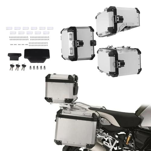 oCNp[{bNX R1200GS Ahx`[ 2013-2018 oCNANZT[ A~TCh{bNX ThobO ו[ AgN c[{bNX(Silver)