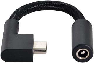Cablecc DC Jack 5.5 x 2.5 mm Entrada a 3 pines Cable de enchufe de alimentación compatible con Laptop Blade Pro 17 y Razer Blade 15 Modelo GTX1060/GTX1070/RTX2070/RTX2080Compatible con adaptador de carga de 230 W/160 W