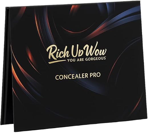 Rich UP Wow Concealer Pro Palette | 16 Shade Full Coverage Color Corrector | Cream Contour &amp; Concealer Kit