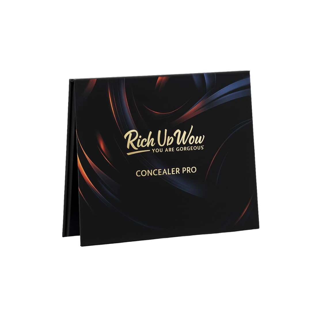 Rich UP Wow Concealer Pro Palette | 16 Shade Full Coverage Color Corrector | Cream Contour & Concealer Kit