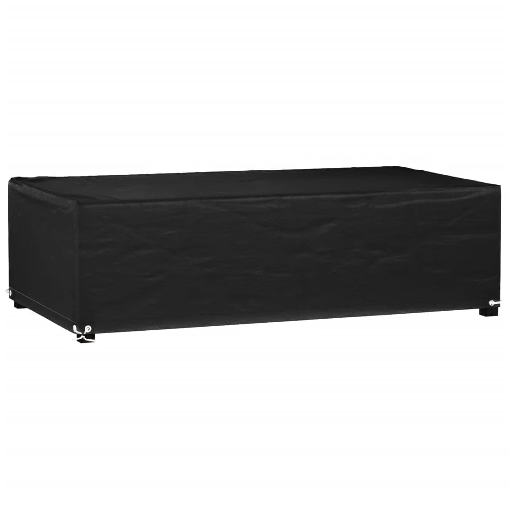 Housse salon de jardin 125x70x35 cm en polyéthylène imperméable