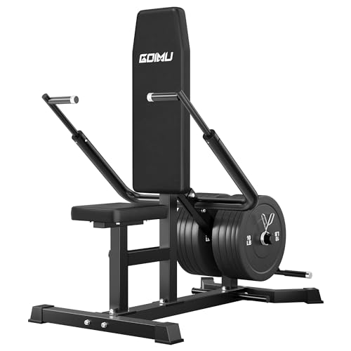 Goimu SD01 Seated Dip Machine, 400LBS Strength Training Upper Body Machine with Tricep Dip Press & Cable Bar for Home Gym, Compact Design for Chest, Biceps, and Triceps Workout (Black-170lbs)