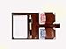 Playing Card Case - Fits Two Decks - Vegan Leather - Space for Pen and Notepad - Poker Case (Brown)