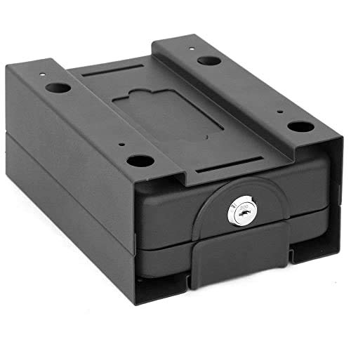 Cassetta Di Sicurezza Arregui Con Chiave - Cassaforte Portatile 16cm Da Fissare Sotto Tavoli E Ripiani