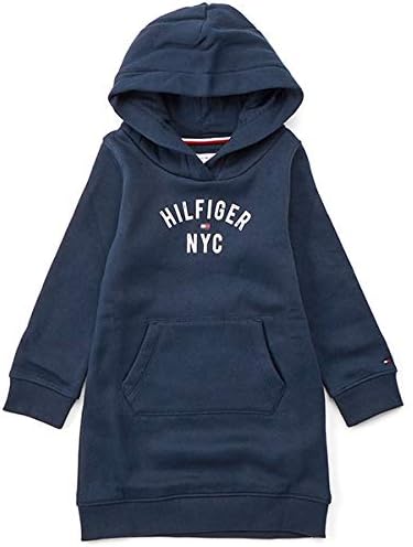 Amazon トミーヒルフィガー キッズ Tommy ロゴパーカーワンピース ワンピース チュニック 通販