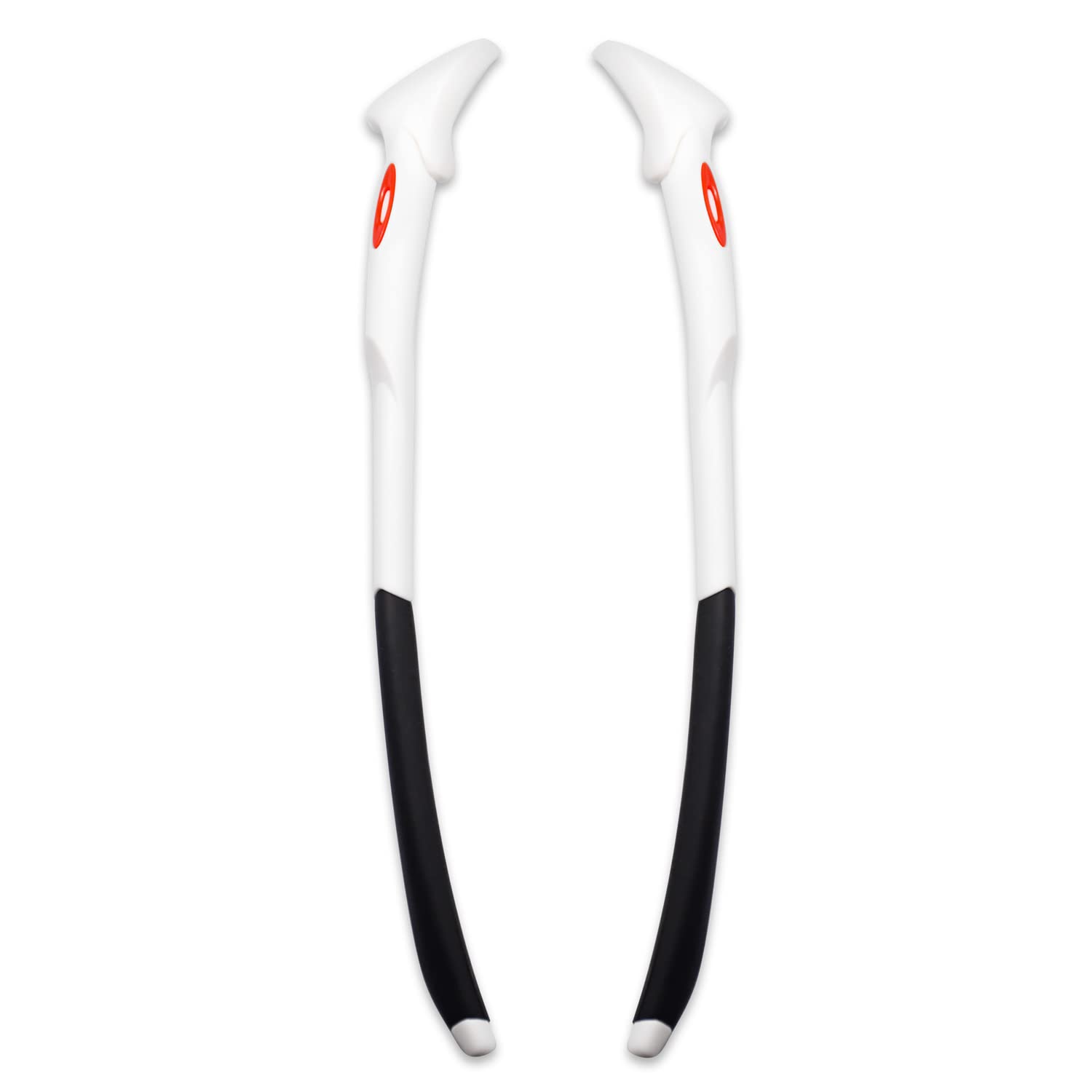 Varillas de repuesto EV-Zero rojas para gafas de sol deportivas compatibles con marco 4