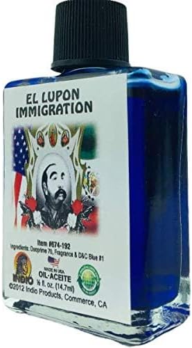 Miniatura 2 de INDIO Aceite- Inmigración EL LUPON 12oz