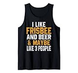 Photo Gallery i like frisbee and beer funny disc golfing ultimate dad mom canotta Photo Gallery i like frisbee and beer funny disc golfing ultimate dad mom canotta
