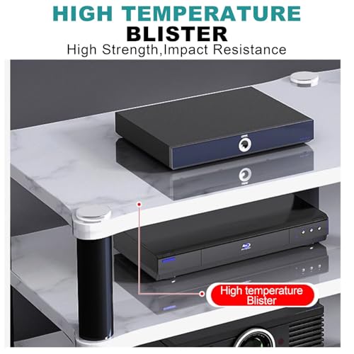 Elegante mensola da gioco e supporto multimediale per DVD e giochi, per proiettori soggiorno e studio musicale, organizer e espositore per videogiochi per giocatori