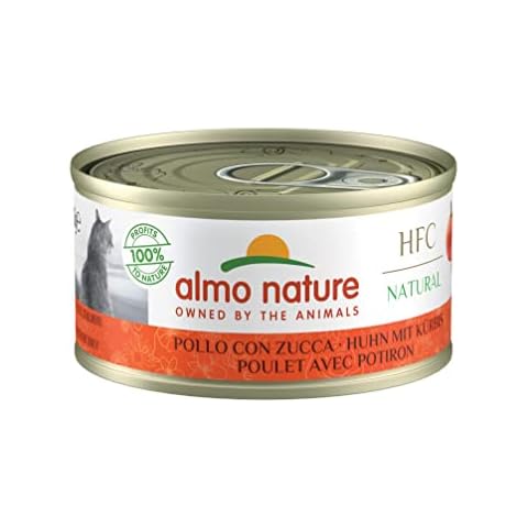 Almo Nature HFC Natural Katzenfutter nass -Huhn mit Kürbis 24er Pack Cover