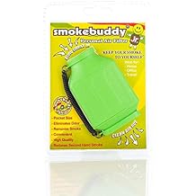 Smokebuddy Junior Personal Smoke Filter Smoke Air Odour Remover + Sticker Green