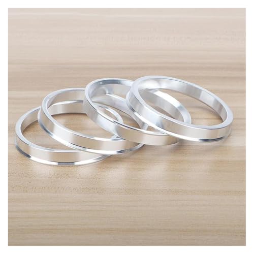 70,1-67,1 72,6-69,7 74,1-66,1 74,1-84,1 74,1-57,1 74,1-71,6 72,2-54,1mm Anillos Céntricos De Cubo Anillos De Cubo De Rueda De Aluminio Espaciador De Ruedas(74.1-57.1mm)