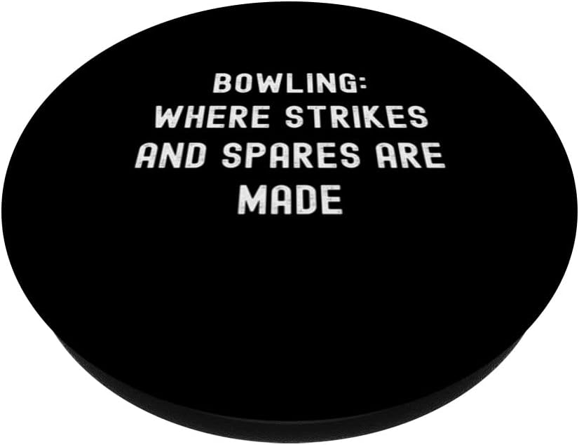 Funny Bowling Gifts, Accessories and Shirts By RK PopSockets Swappable PopGrip image 2