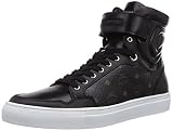 Michalsky Herren Urban Nomad Basketball x MCM High-Top, Schwarz (Black Monogram 187), 43 EU